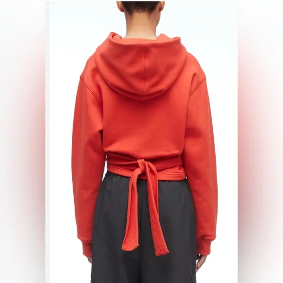 3.1 Phillip Lim We Are NY Front Wrap Hoodie NWOT - Picture 3 of 10